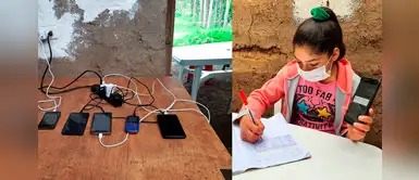 Crean paneles solares para que niños de comunidades campesinas accedan a Aprendo en Casa Crean paneles solares para que niños de comunidades campesinas accedan a Aprendo en Casa