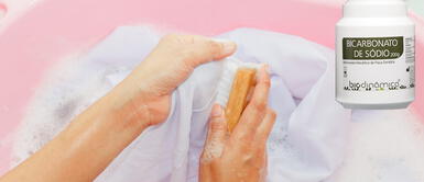 ¿Ropa libre de manchas? Usa bicarbonato de sodio para dejar tu ropa blanca ¿Ropa libre de manchas? Usa bicarbonato de sodio para dejar tu ropa blanca