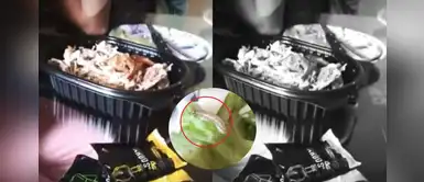 Hallan gusano en ensalada de Pardos Chicken y cuestionan protocolos de sanidad | VÍDEO Hallan gusano en ensalada de Pardos Chicken y cuestionan protocolos de sanidad | VÍDEO