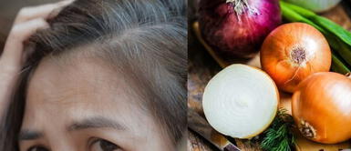 Cebolla: Recupera el color natural de tu pelo y disminuye las canas con este ingrediente Cebolla: Recupera el color natural de tu pelo y disminuye las canas con este ingrediente