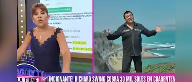 Ministerio de Cultura paga 30 mil soles a Richard Swing en plena cuarentena Ministerio de Cultura paga 30 mil soles a Richard Swing en plena cuarentena