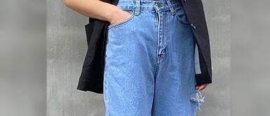 Slouchy jeans: la prenda que ha acompañado a las it girl durante la pandemia Slouchy jeans: la prenda que ha acompañado a las it girl durante la pandemia