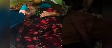 Pareja de ancianos son abandonados por sus hijas en medio de la pandemia de coronavirus Pareja de ancianos son abandonados por sus hijas en medio de la pandemia de coronavirus