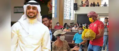 Yaqoob Mubarak ignora críticas de Magaly Medina y entrega productos en Talara Yaqoob Mubarak ignora críticas de Magaly Medina y entrega productos en Talara