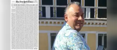 La historia del peruano que falleció por COVID-19 y aparece en la mítica portada de The New York Times La historia del peruano que falleció por COVID-19 y aparece en la mítica portada de The New York Times