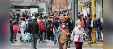 Gran aglomeración de gente en Mesa Redonda y Gamarra | FOTOS Gran aglomeración de gente en Mesa Redonda y Gamarra | FOTOS