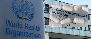 OMS detiene estudios de la hidroxicloroquina para tratar la COVID-19 OMS detiene estudios de la hidroxicloroquina para tratar la COVID-19