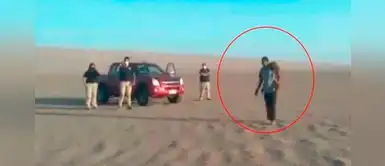 Venezolanos provenientes de Chile intentan ingresar al Perú en el estado de emergencia Venezolanos provenientes de Chile intentan ingresar al Perú en el estado de emergencia