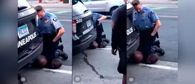 Afroamericano muere luego de que un policía se arrodilló sobre su cuello: “No puedo respirar” Afroamericano muere luego de que un policía se arrodilló sobre su cuello: “No puedo respirar”