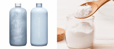 Usar bicarbonato de sodio y champú no elimina las canas del cabello Usar bicarbonato de sodio y champú no elimina las canas del cabello