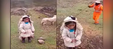 Niña y padre de Cerro de Pasco dramatizan el "Lobo y la Oveja" y se vuelve viral en redes Niña y padre de Cerro de Pasco dramatizan el "Lobo y la Oveja" y se vuelve viral en redes