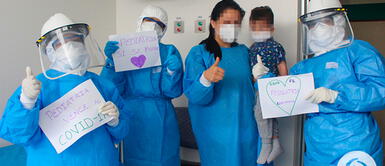 #BuenasNoticias: Niño de un año vence la COVID-19 en Hospital de Ate Vitarte #BuenasNoticias: Niño de un año vence la COVID-19 en Hospital de Ate Vitarte