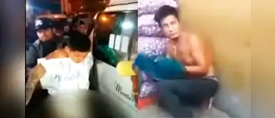 "Soy ratero y me gusta robar": pasean desnudo a ladrón en mercado mayorista de Santa Anita "Soy ratero y me gusta robar": pasean desnudo a ladrón en mercado mayorista de Santa Anita