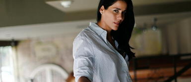 Gianella Neyra tiene el vestido con el escote que nos estiliza por completo Gianella Neyra tiene el vestido con el escote que nos estiliza por completo