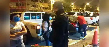 Detienen a venezolanos en fiesta durante toque de queda en Los Olivos Detienen a venezolanos en fiesta durante toque de queda en Los Olivos