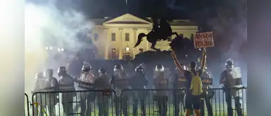 Donald Trump se refugió en búnker subterráneo ante protestas afuera de la Casa Blanca | VÍDEO Donald Trump se refugió en búnker subterráneo ante protestas afuera de la Casa Blanca | VÍDEO