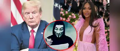 Anonymous relaciona a Trump y Naomi Campbell con red internacional de trata de menores | VÍDEO Anonymous relaciona a Trump y Naomi Campbell con red internacional de trata de menores | VÍDEO