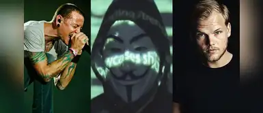 Anonymous revela que Chester Bennington y Avicii habrían sido asesinados Anonymous revela que Chester Bennington y Avicii habrían sido asesinados