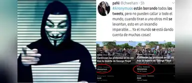Usuarios de Twitter reportan que tuits relacionados con Anonymous están siendo borrados | VÍDEO Usuarios de Twitter reportan que tuits relacionados con Anonymous están siendo borrados | VÍDEO