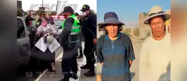 Policías jalonean e intervienen a padres de soldado desaparecido misteriosamente en Tacna Policías jalonean e intervienen a padres de soldado desaparecido misteriosamente en Tacna