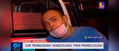 “No me grabes, soy un hijo de Dios”: capturan a venezolano que intentó robar una vivienda “No me grabes, soy un hijo de Dios”: capturan a venezolano que intentó robar una vivienda
