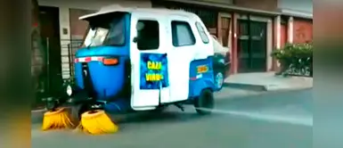 Alumnos de UNI crean 'Toro Clean', una mototaxi que combate la COVID-19 en las calles Alumnos de UNI crean 'Toro Clean', una mototaxi que combate la COVID-19 en las calles