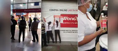 Clausuran Wong y Plaza Vea de La Molina tras encontrar alimentos en mal estado Clausuran Wong y Plaza Vea de La Molina tras encontrar alimentos en mal estado