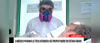 Coronavirus en Perú: Fallece padre que fue atendido por su propio hijo en hospital de Piura Coronavirus en Perú: Fallece padre que fue atendido por su propio hijo en hospital de Piura