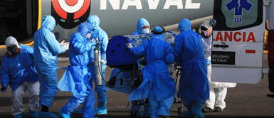 Médico afectado por COVID-19 fue trasladado de Puno a Lima Médico afectado por COVID-19 fue trasladado de Puno a Lima