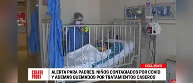 Aumentan casos de niños quemados por vaporizaciones de eucaliptos durante la cuarentena Aumentan casos de niños quemados por vaporizaciones de eucaliptos durante la cuarentena
