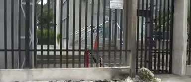 San Borja: lanzan explosivo en local de Indecopi y envían corona de flores San Borja: lanzan explosivo en local de Indecopi y envían corona de flores