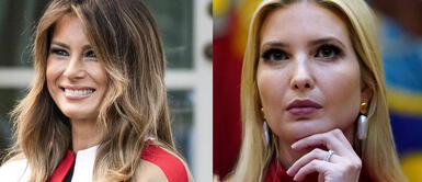 Melania e Ivanka Trump conectan estilos y desfilan el mismo vestido en diferente versión Melania e Ivanka Trump conectan estilos y desfilan el mismo vestido en diferente versión