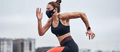 Presentan mascarillas diseñadas especialmente para hacer ejercicio Presentan mascarillas diseñadas especialmente para hacer ejercicio