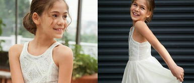 Elif modela romántico vestido primaveral y brilla con luz propia durante cuarentena Elif modela romántico vestido primaveral y brilla con luz propia durante cuarentena