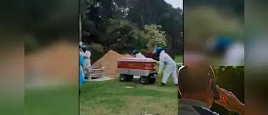 Estaban enterrando a su madre cuando clínica llamó para confesar que se equivocaron de cadáver Estaban enterrando a su madre cuando clínica llamó para confesar que se equivocaron de cadáver