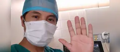 Médico celebra el Día del Padre trabajando en UCI Médico celebra el Día del Padre trabajando en UCI