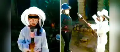 Ayacucho: Niña interpreta a reportera de América Noticias y se vuelve viral en redes Ayacucho: Niña interpreta a reportera de América Noticias y se vuelve viral en redes