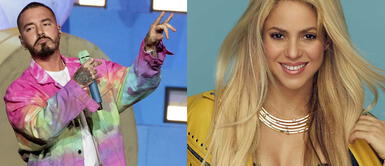 J Balvin se vuelve tendencia al burlarse de Shakira durante entrevista J Balvin se vuelve tendencia al burlarse de Shakira durante entrevista