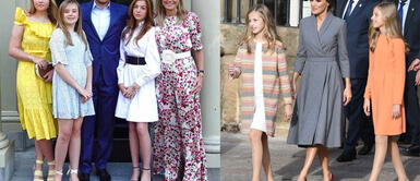 Las Princesas de Holanda se imponen con looks maduros que Leonor y Sofía no usarían Las Princesas de Holanda se imponen con looks maduros que Leonor y Sofía no usarían