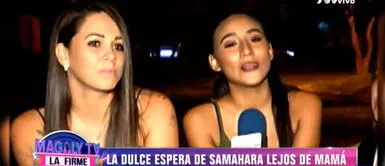 Samahara Lobatón sobre Melissa Klug: "Mi mamá nunca me pidió que regresara a casa" Samahara Lobatón sobre Melissa Klug: "Mi mamá nunca me pidió que regresara a casa"