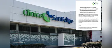 Clínica San Felipe devolverá dinero excedente a los S/55 mil a pacientes COVID-19 asegurados Clínica San Felipe devolverá dinero excedente a los S/55 mil a pacientes COVID-19 asegurados