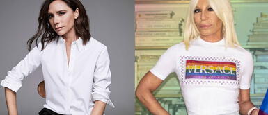 Donatella Versace y Victoria Beckam crean colecciones en apoyo a comunidad LGBTI Donatella Versace y Victoria Beckam crean colecciones en apoyo a comunidad LGBTI