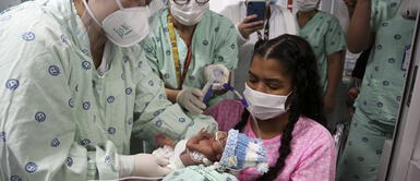 Mujer con COVID-19 y en coma inducido logró dar a luz a su bebé en Colombia Mujer con COVID-19 y en coma inducido logró dar a luz a su bebé en Colombia