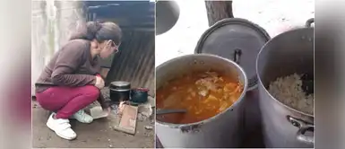 Vecinos de VMT piden donaciones de alimento para sostener la olla común Vecinos de VMT piden donaciones de alimento para sostener la olla común