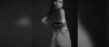 Danna Paola presume su disco de diamante con un outfit sensual de top y jeans Danna Paola presume su disco de diamante con un outfit sensual de top y jeans