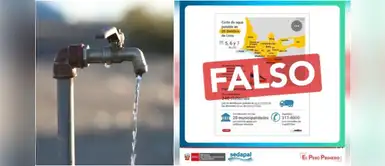 Sedapal rechaza falsa información sobre corte de agua en 20 distritos Sedapal rechaza falsa información sobre corte de agua en 20 distritos