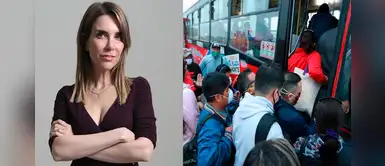 Juliana Oxenford sobre movilización: “Puedes llegar al trabajo sin necesidad de subir a una combi” Juliana Oxenford sobre movilización: “Puedes llegar al trabajo sin necesidad de subir a una combi”