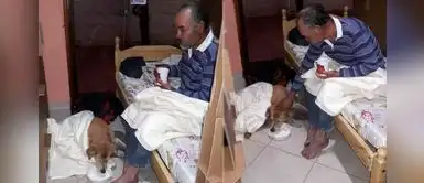 Mendigo aceptó ir a refugio sólo si se llevaba a su perro con él. ¡Su noble acción enternece en redes! Mendigo aceptó ir a refugio sólo si se llevaba a su perro con él. ¡Su noble acción enternece en redes!