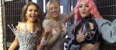 Leslie Shaw emocionada muestra el instante cuando conoció a Thalía | VIDEO Leslie Shaw emocionada muestra el instante cuando conoció a Thalía | VIDEO