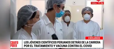Iniciarán ensayos humanos de posible vacuna para controlar la COVID-19 en Perú Iniciarán ensayos humanos de posible vacuna para controlar la COVID-19 en Perú
